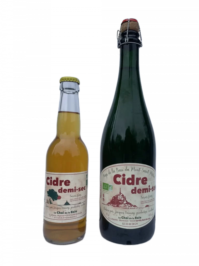 Cidre Demi-Sec Bio